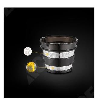 HUROM SLOW JUICER S11-SIE01- UNGU / WINE & SIE010 - ABU ABU 2 WARNA - WINE