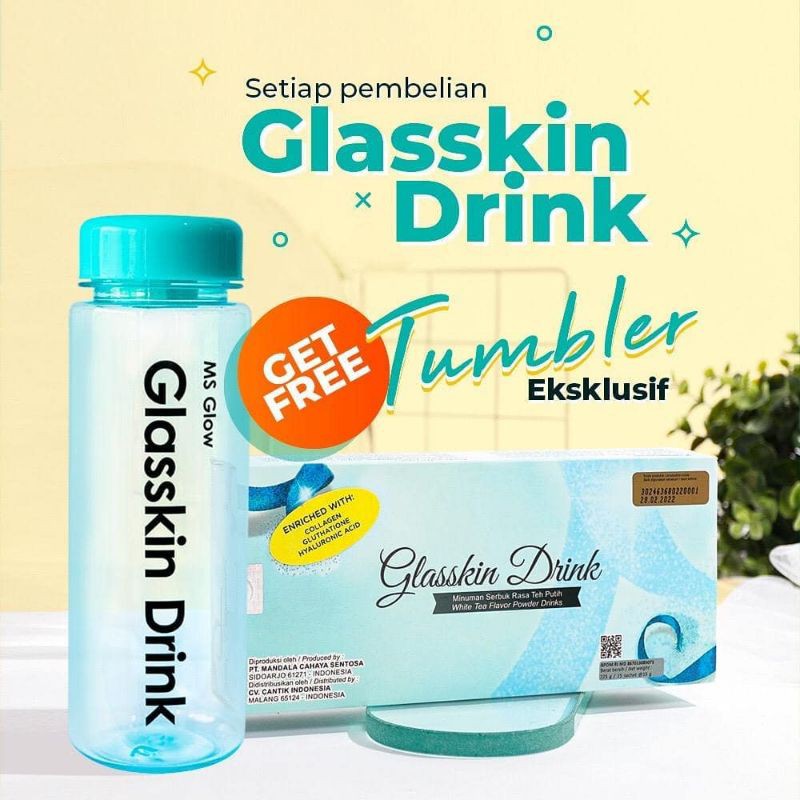 MS GLOW GLASSKIN DRINK / GLUTA DRINK MS GLOW / GLASSDRINK / GLASS DRINK / MS GLOW  / GLASSKIN DRINK