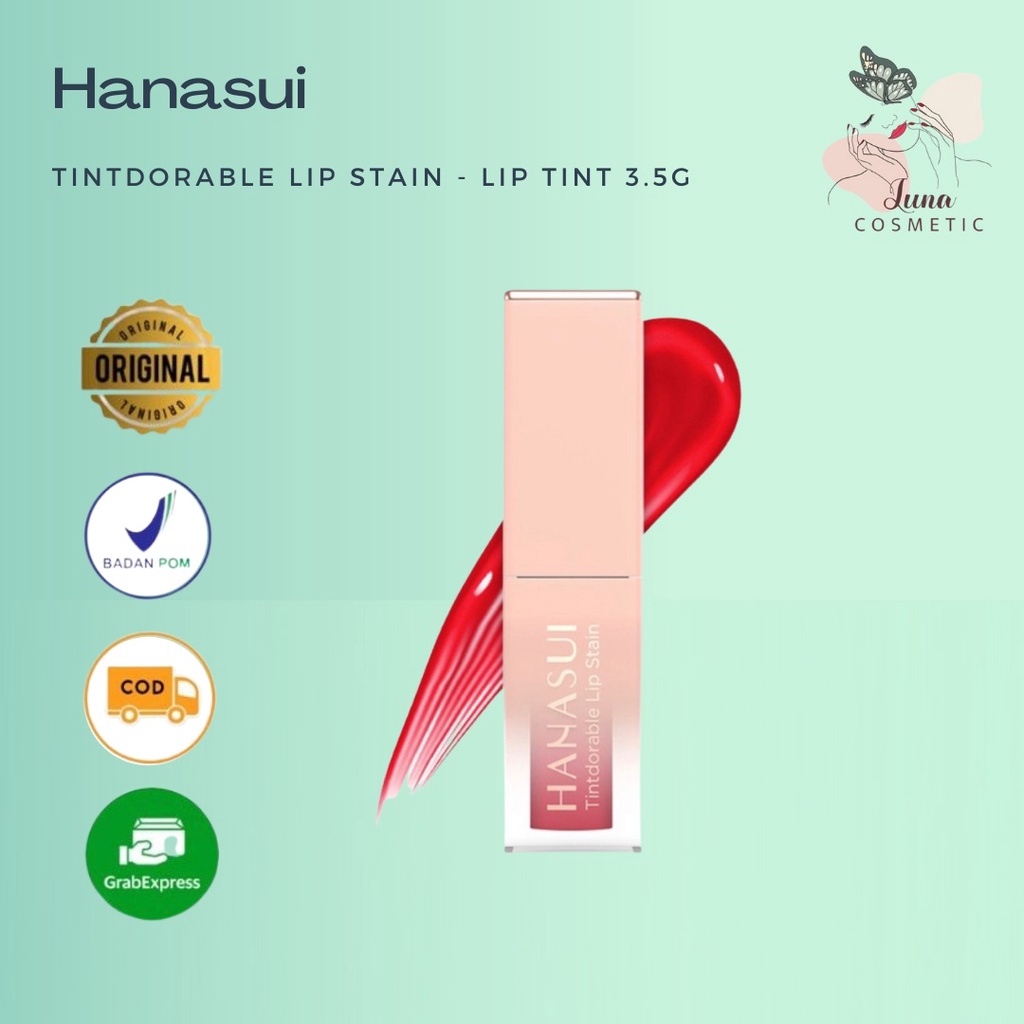 Hanasui Tintdorable Lip Stain - Lip Tint 10ml