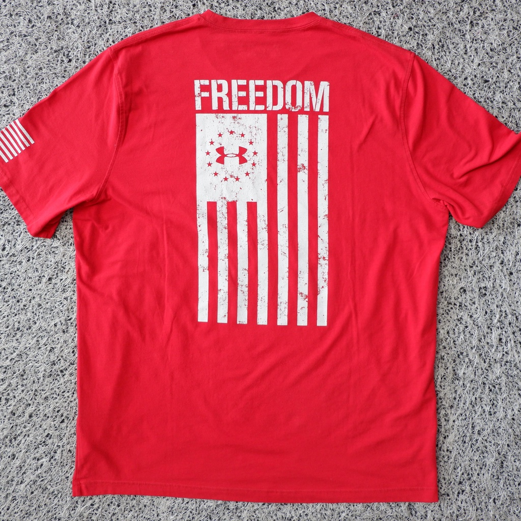 UNDER ARMOUR original kaos baju t shirt branded merk olahraga gym