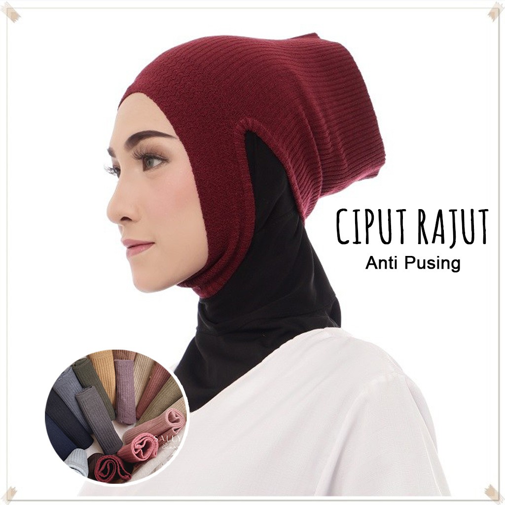 AV - CIPUT RAJUT ANTI PUSING / ANTI BUDEG BAHAN RAJUT PREMIUM (BEST SELLER)