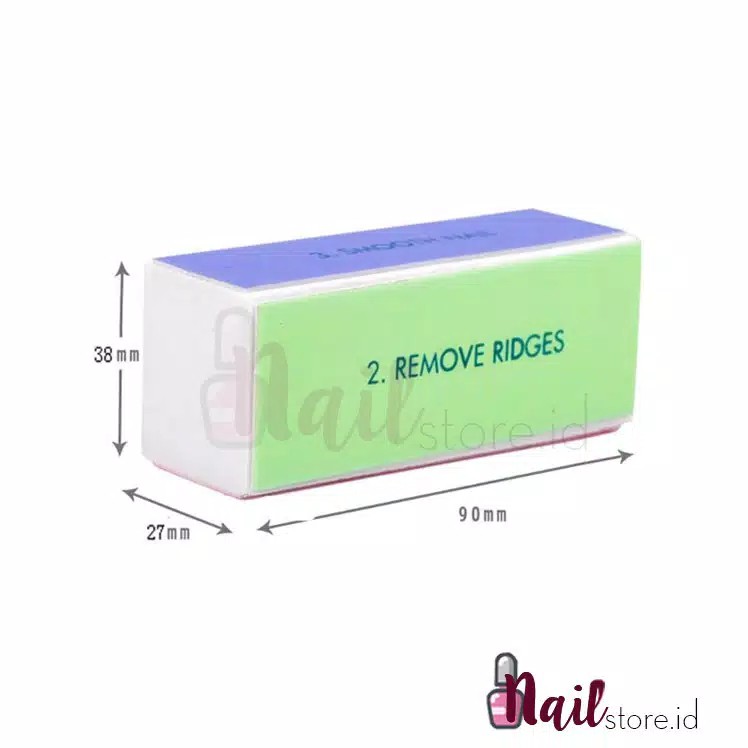 Nail Art Tools 4 Way Nail Buffer Block/pengkilap kuku nail buffer