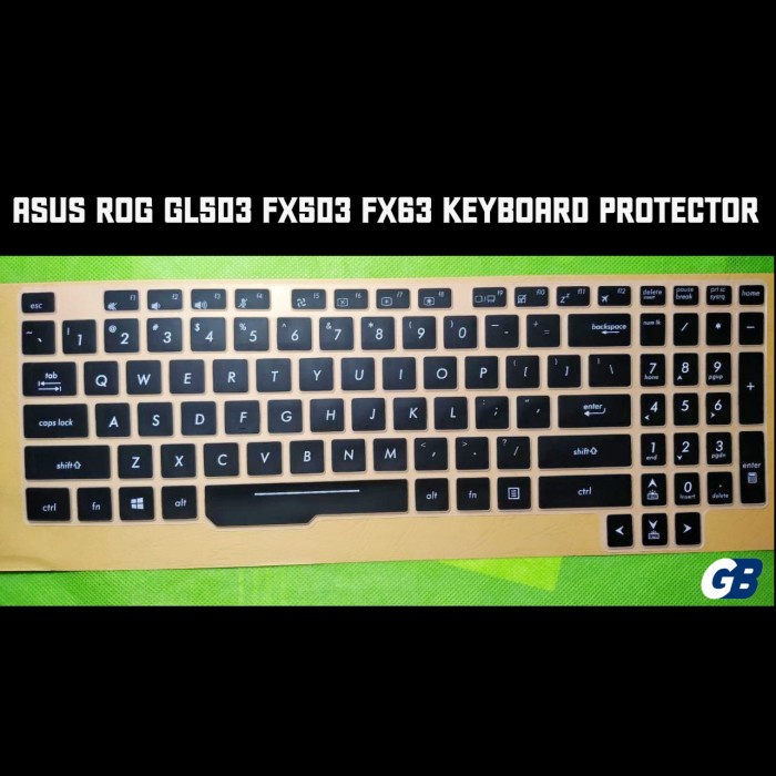 

Termurah Asus Rog Gl503 Fx503 Fx63 Black Laptop Keyboard Protector Cover