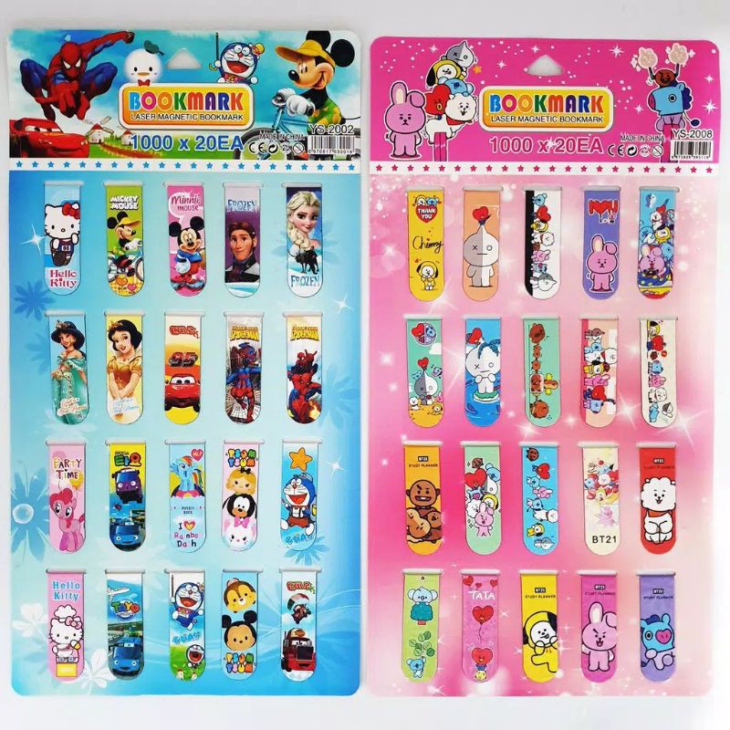 

Pembatas Buku Magnet (isi 5pc)