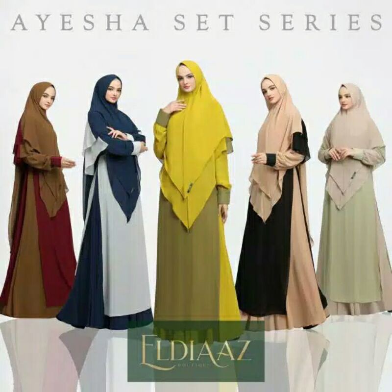 AYESHA SET SYARI #ELDIAAZ