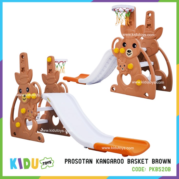 Mainan Anak Prosotan Labeille Kangaroo Basket Kidu Toys