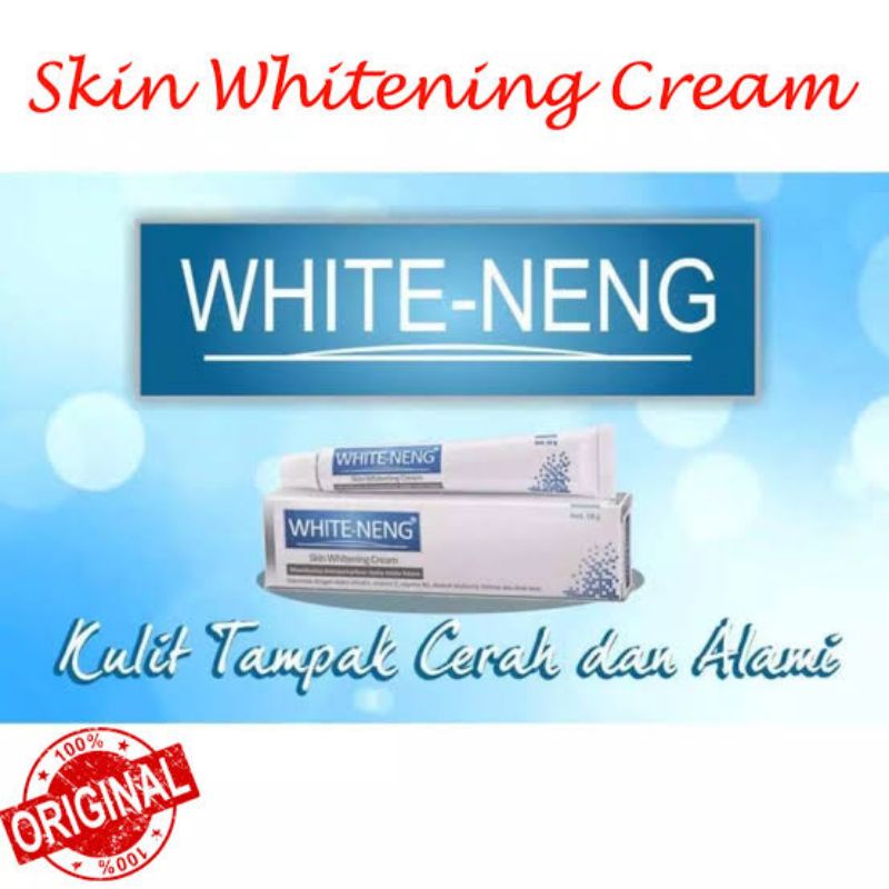 ORIGINAL WHITE-NENG WHITENING CREAM 10 GRAM / WHITE NENG KRIM PENCERAH WAJAH 10GR