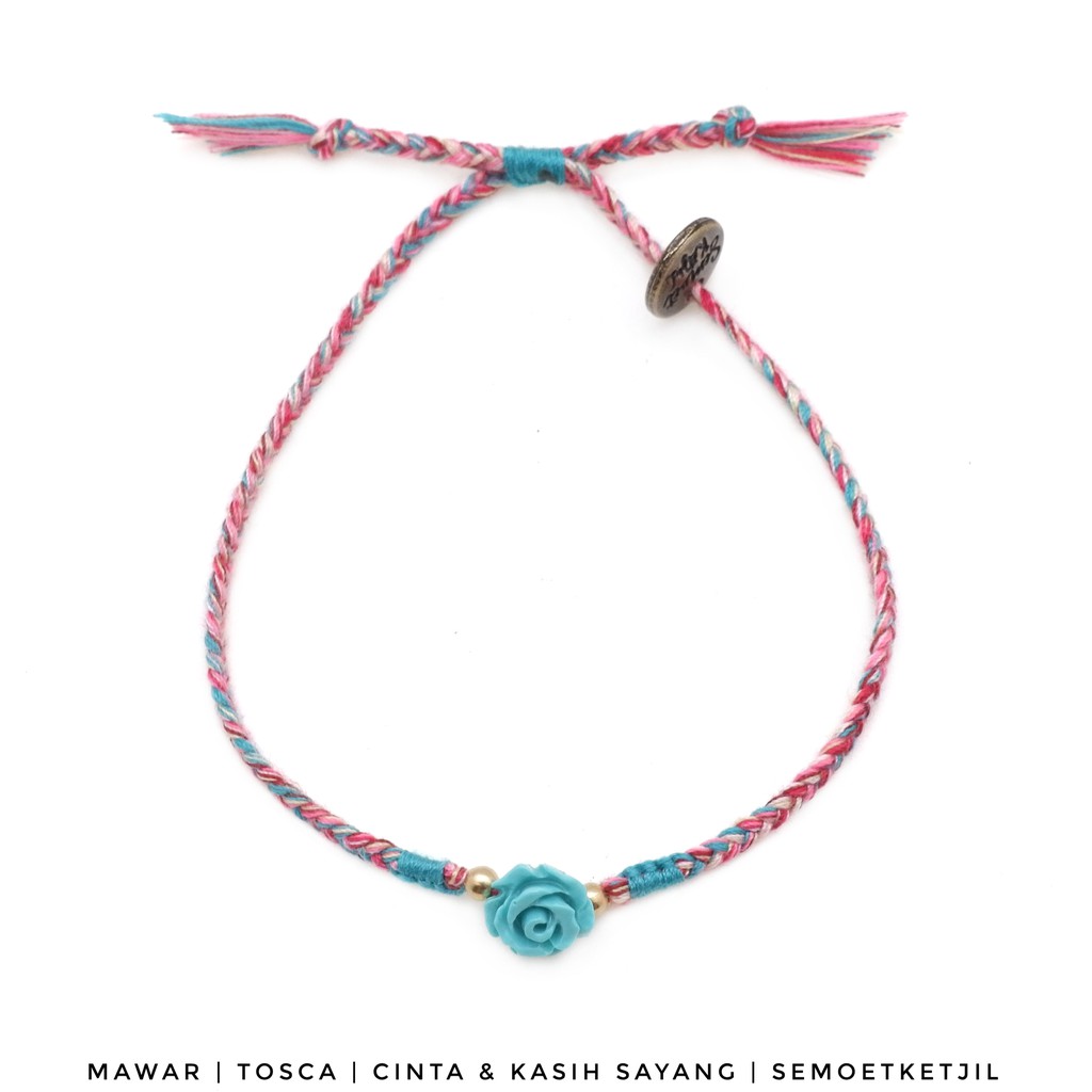 

Semoet Ketjil Gelang Boho Mawar Tosca Bohemian Special Edition