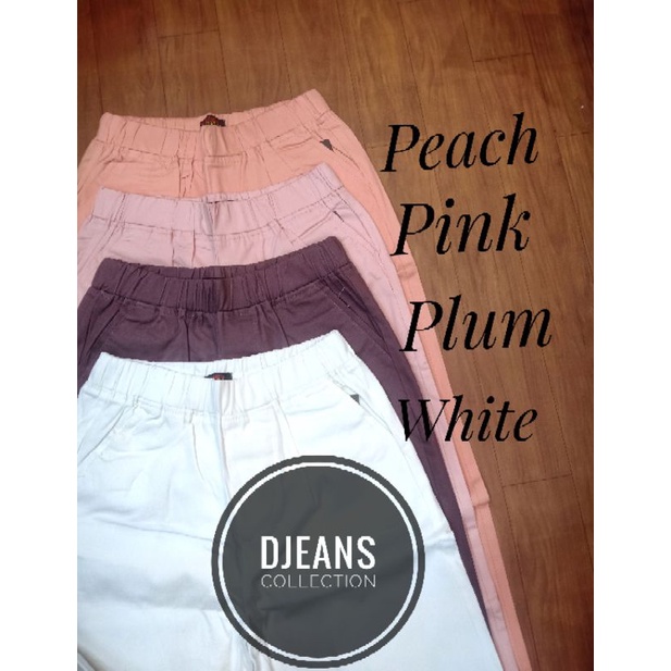 Celana wanita katun twill