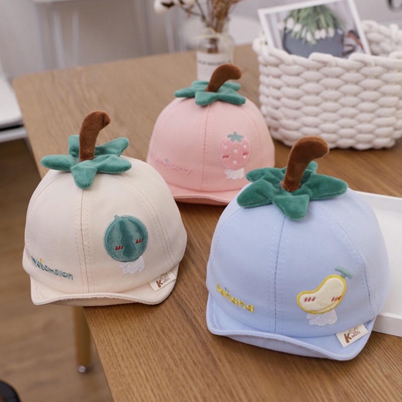 Topi Anak Sayur Mayur 3D Lucu Vegetable