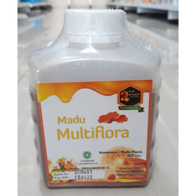 

madu multiflora al badr 500 gram