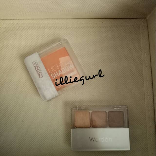 [PRELOVED] Catrice Blush on and Wardah eyeshadow