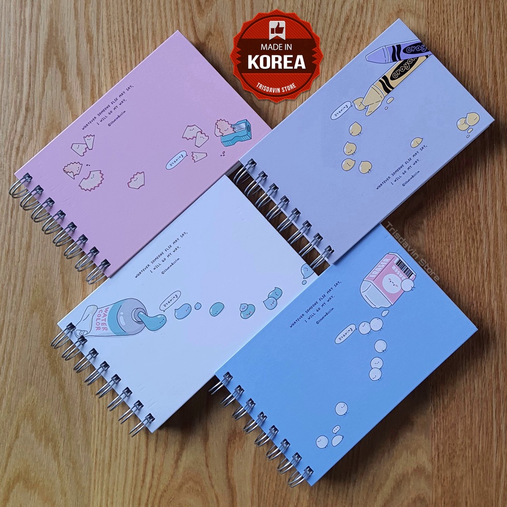Buku sketch F6 / buku gambar F6 SSUEIM&CCLIM spiral  - made in Korea