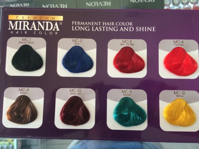 MIRANDA Premium Permanent Hair Color