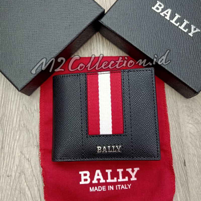 Dompet Bally Trasai Men Wallet Dompet Lipat Mirror Quality