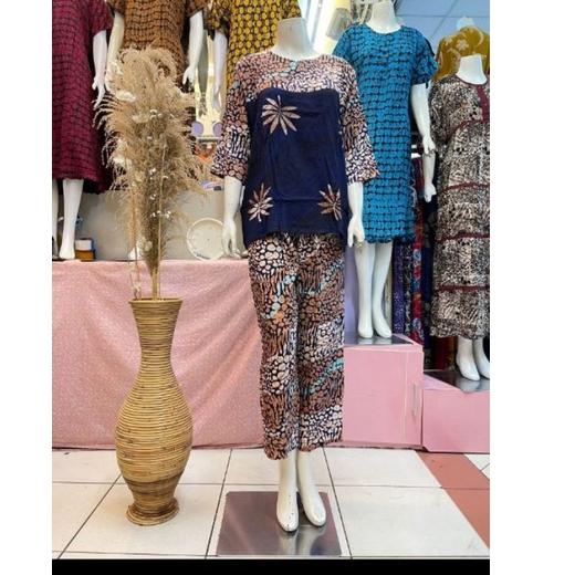 Langsung Beliii.. stelan cp standar putri diana //stelan baju tidur putri diana//batik putri diana p