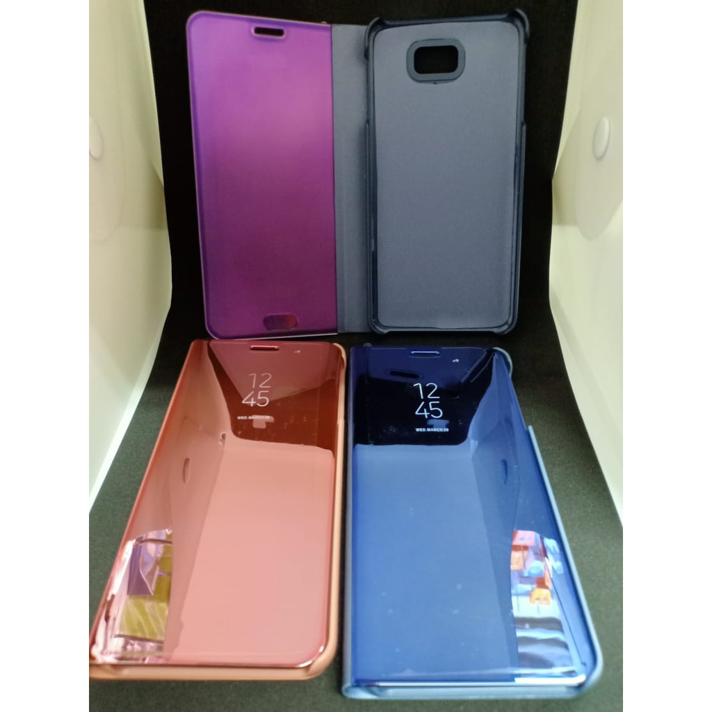 Flip Case Samsung M10 Clear View Standing Cover