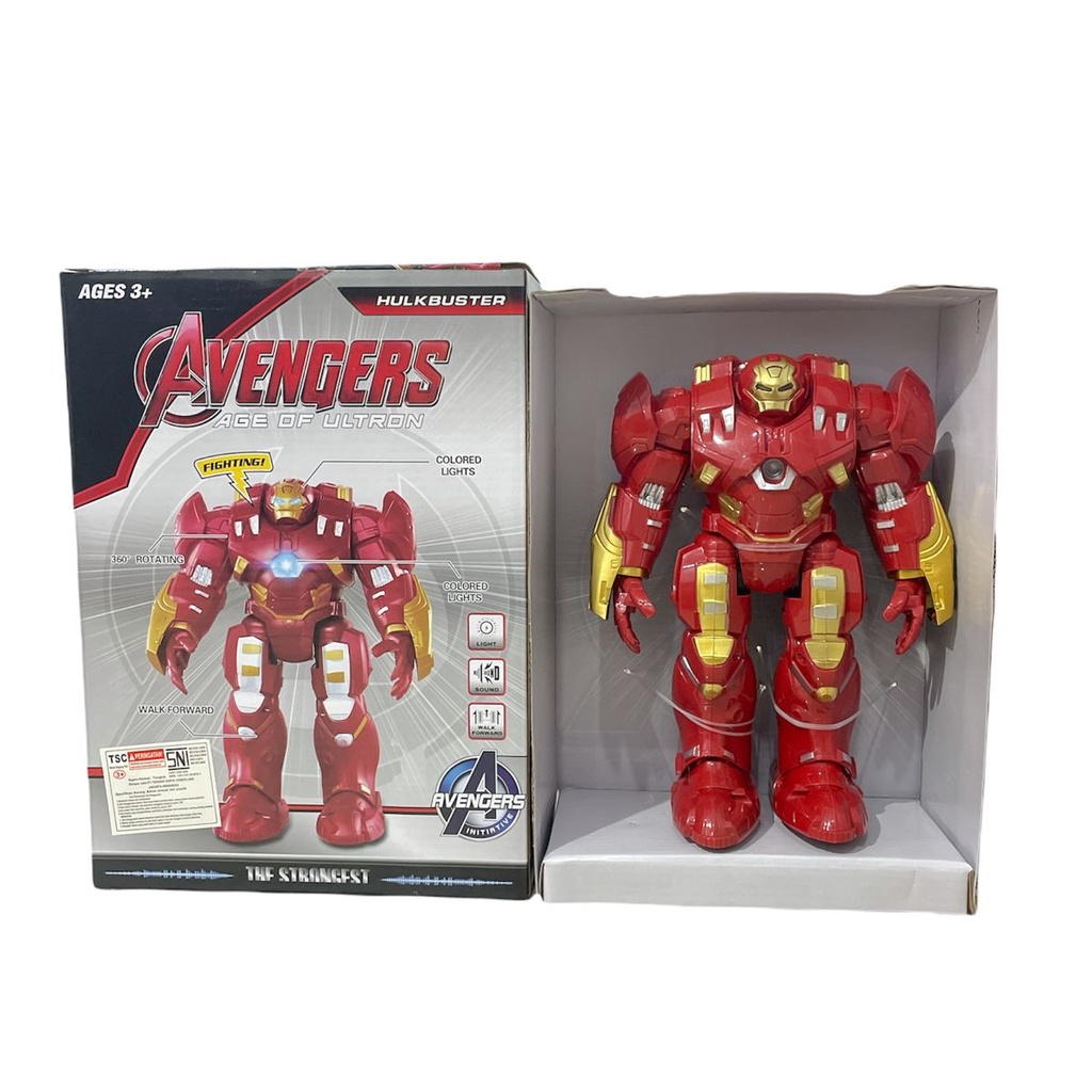 Mainan Anak Avenger Mainan Robot Iron Man Hulkbuster Age OF Ultron