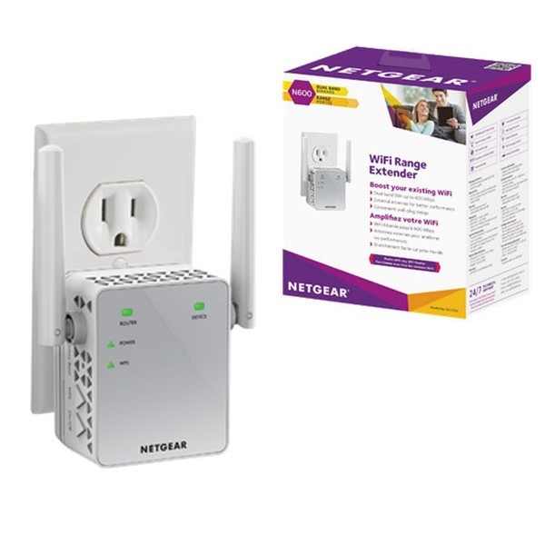 ASLI IMPOR -   Network - Netgear - EX3700 WiFi Range Extender