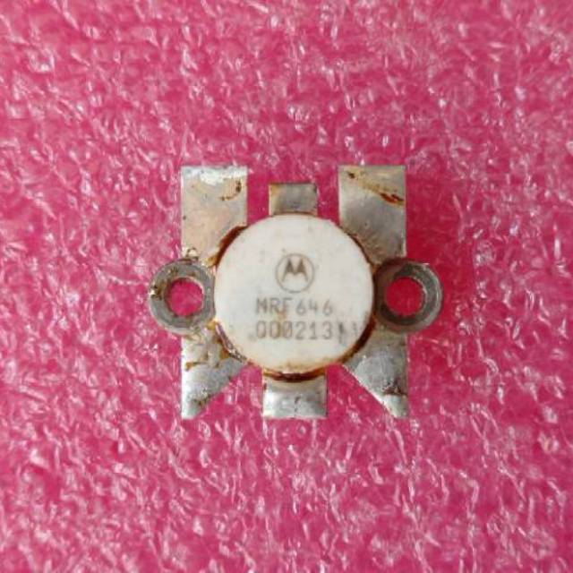 mrf646 transistor 60 watt uhf bisa untuk fm pengganti 2sc2630