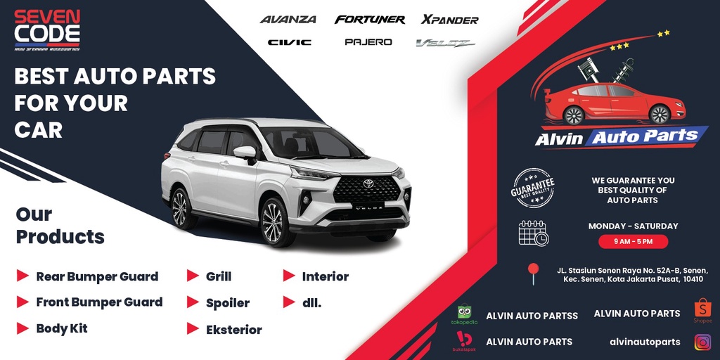 Toko Online ALVIN AUTO PARTS Shopee Indonesia