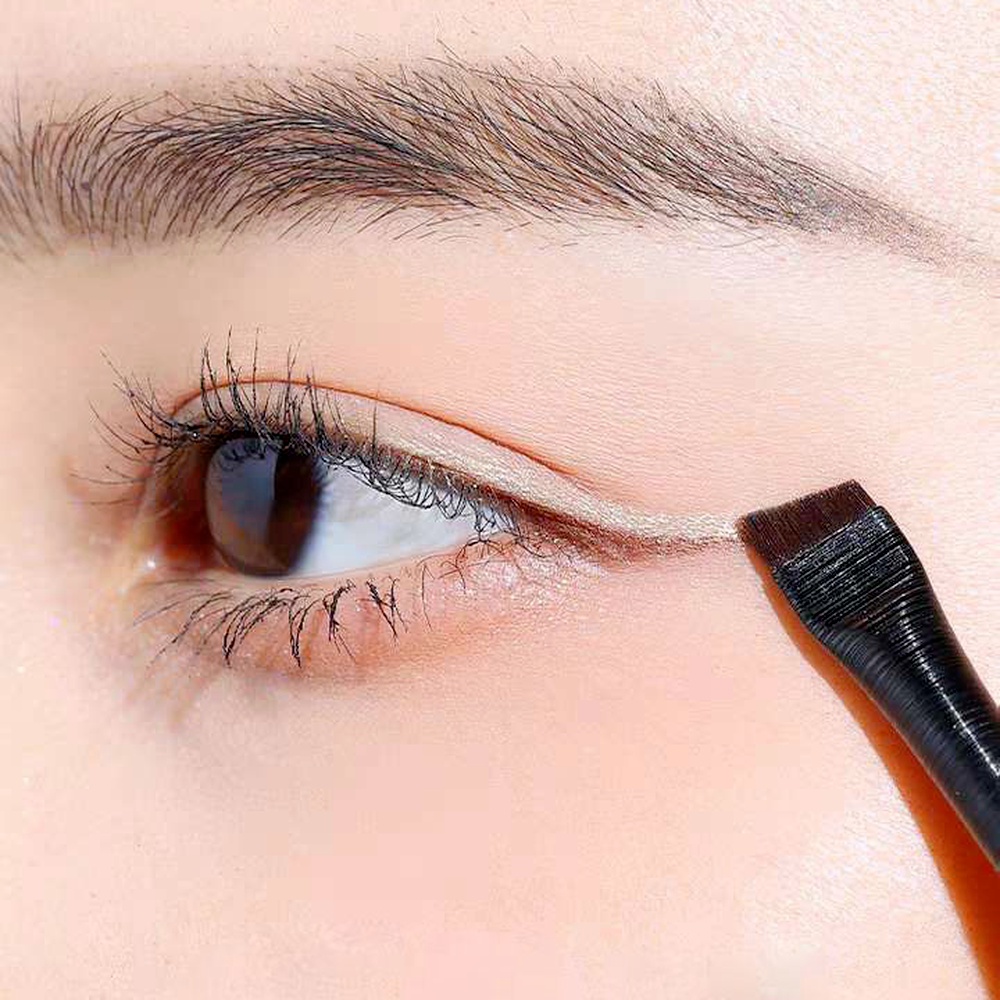 Ultra-Thin Precision Firming Knife-Edge Fine Eyeliner Brush Eyebrow Brush