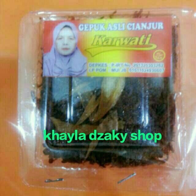 

Khayla's food [55gr] Gepuk ayam karwati extra mini (ori, pedas, xtra pedas)