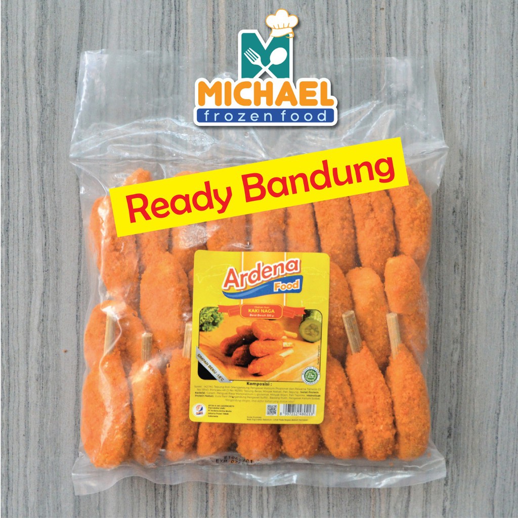 

Kaki naga olahan ikan Ardena isi 26 pcs 500 gr