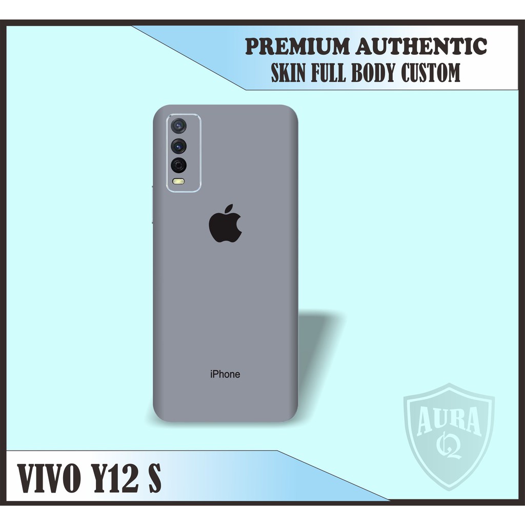 GARSKIN HANDPHONE VIVO Y12S MOTIF IPHONE