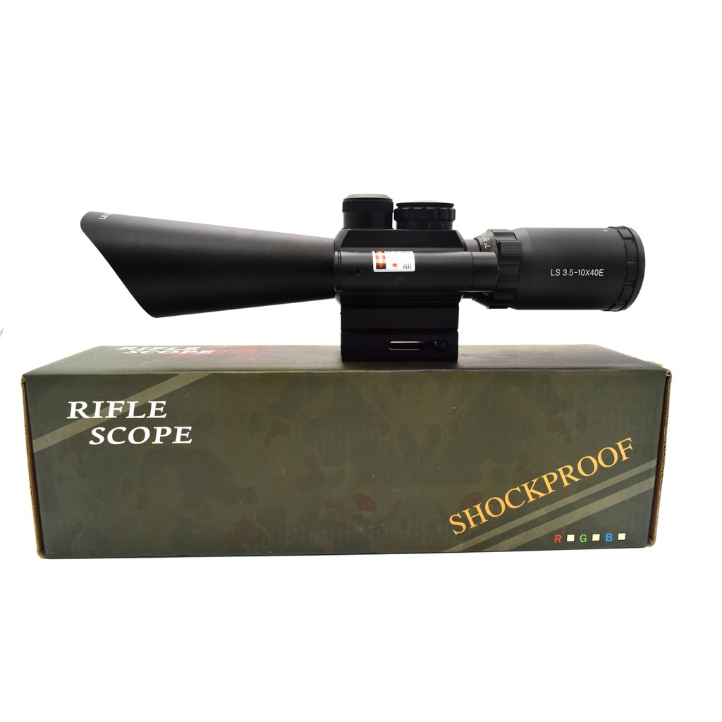 Riffle Scope Teropong Senapan Laser 3.5-10x40 M8