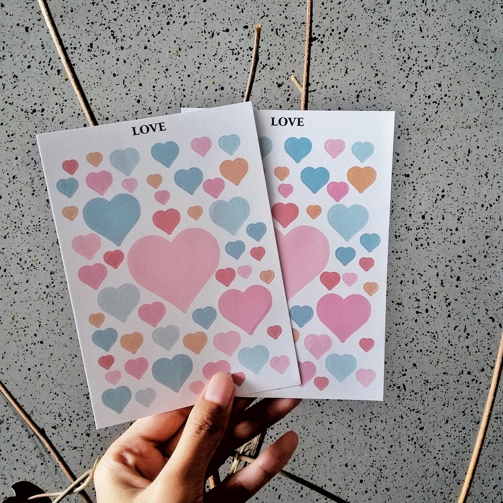 

Love Sticker Sheets