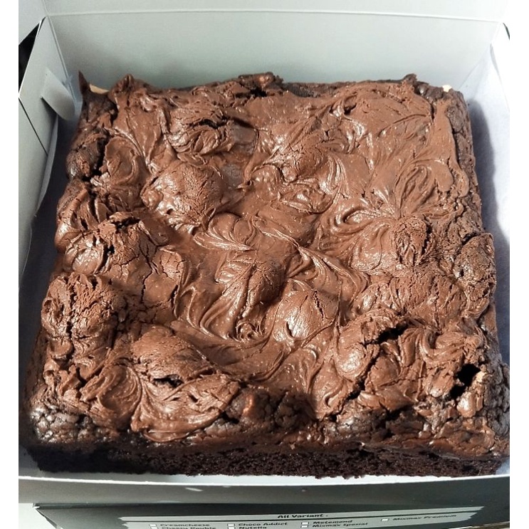 Brownies panggang nutella sz18x18cm