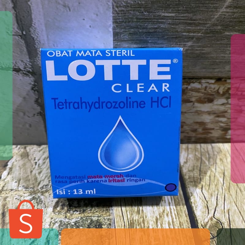 Termurah tetes mata lotte clear 13 ml