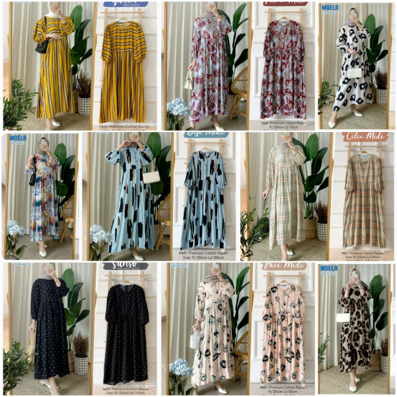 MIDI DRESS VIRAL ORIGINAL MOELA