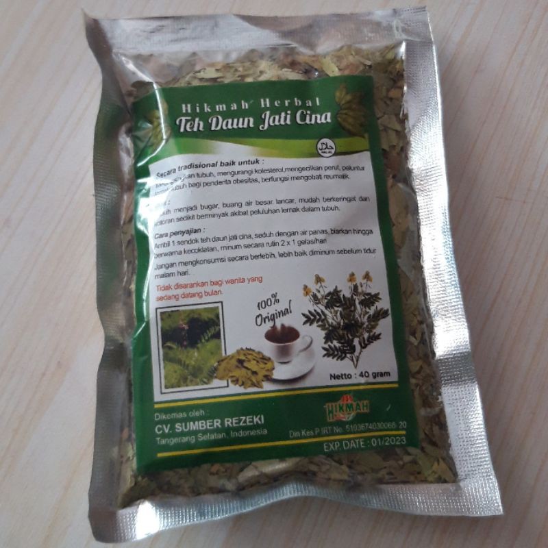 Teh Daun Jati Cina Teh Herbal Peluntur Lemak Tubuh - Teh Pelangsing Diet