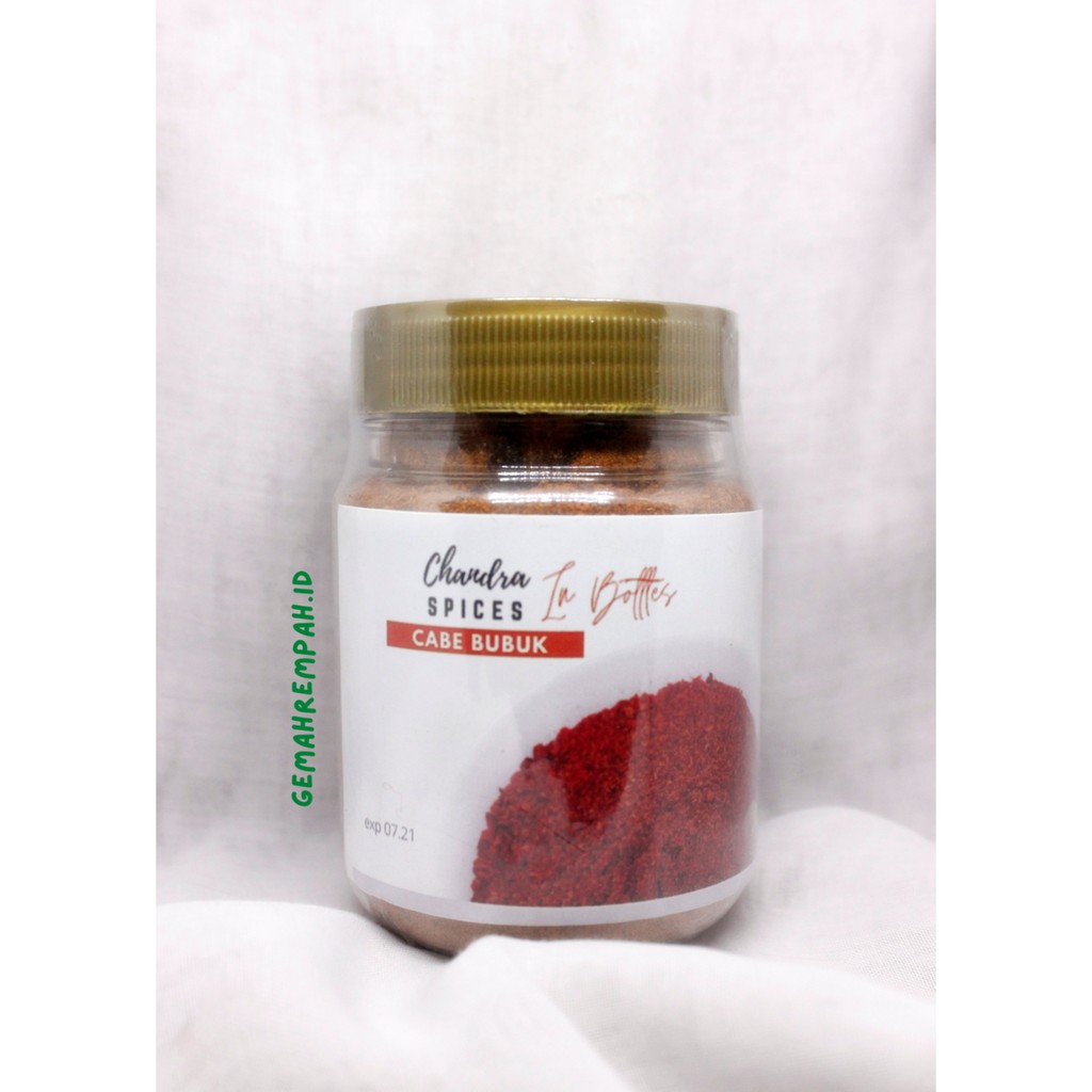 

Cabe bubuk / Sanam / Chili powder (botol) 110gr