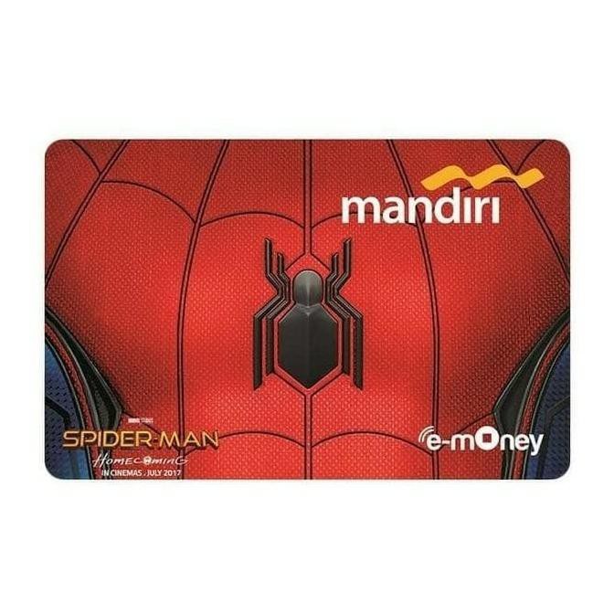 Jual Jual Murah Mandiri E Money Emoney Etoll E Toll Card Mandiri Spiderman Logo Suit 4419