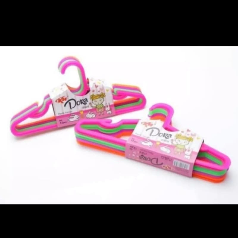 gantungan baju anak plastik dora gantungan baju anak gantungan baju plastik