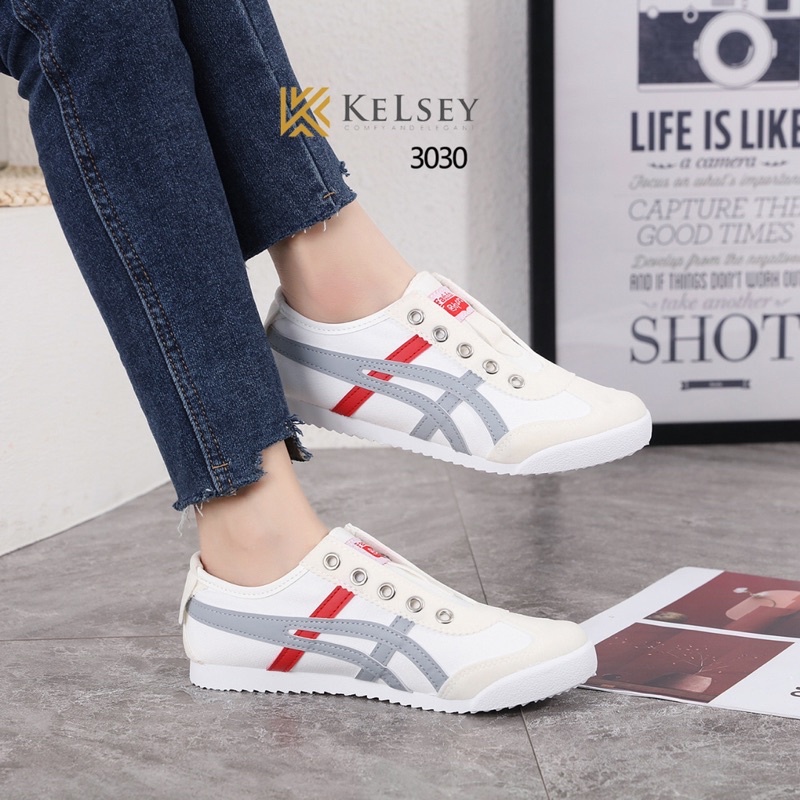 Kelsey Sepatu Sneakers Wanita Import Kelsey 3030