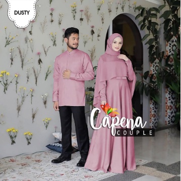 Set Baju Couple Lebara 2022 Kopel Pasangan Suami Istri Kondangan Bahan Katun Kombinasi Moscrepe Comh