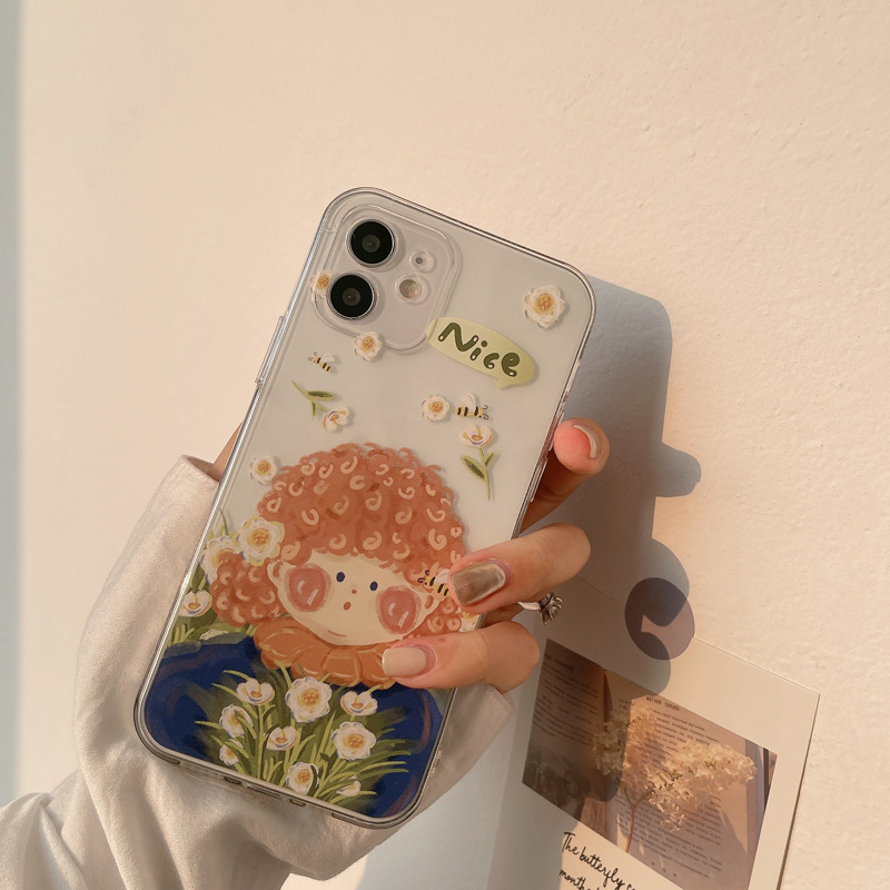 Soft case Hp Gambar Kartun Untuk iphone 11promax / xs max / xr / iphone 12 / 7plus / 12pro max