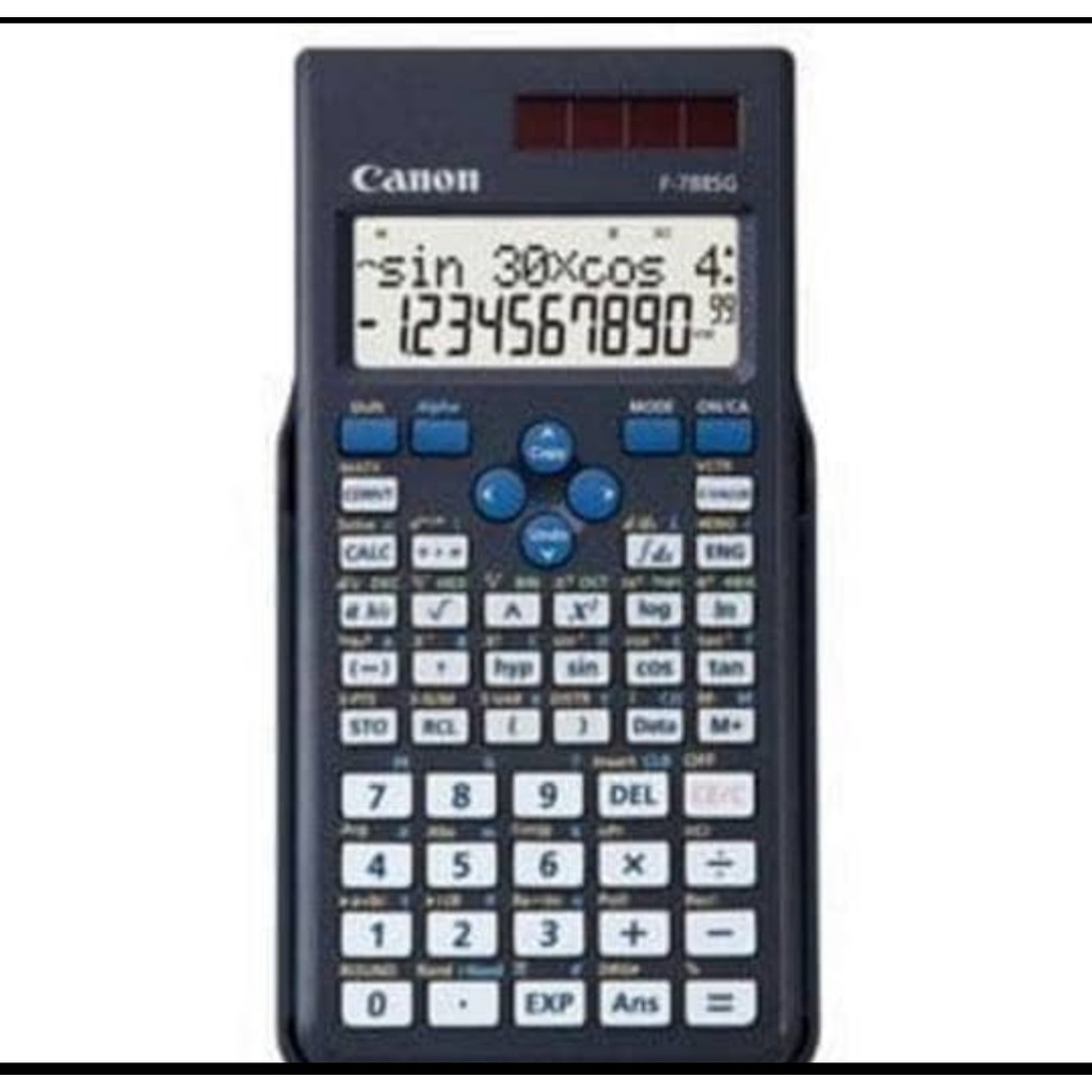 

kalkulator calculator canon f 788 sg nv