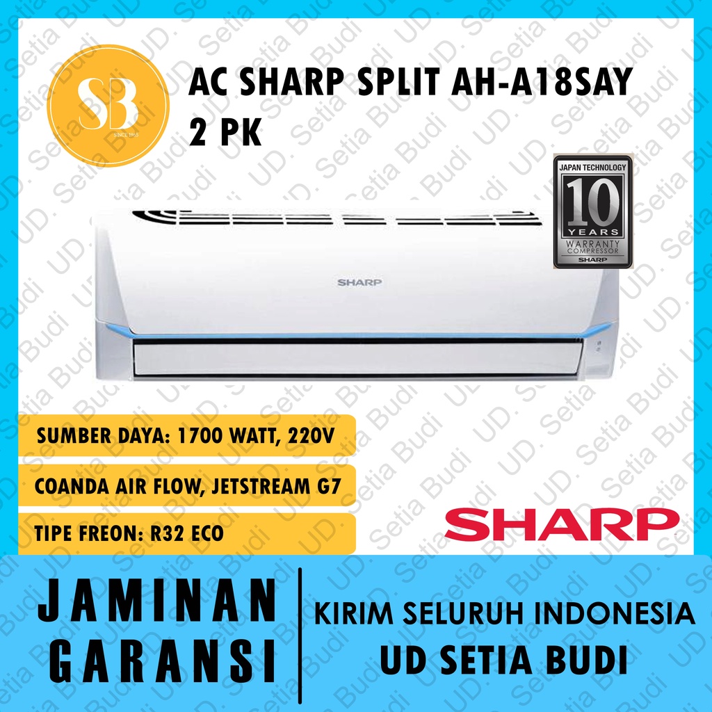 AC Sharp Split 18SAY 2 PK AH-A18SAY 18 SAY