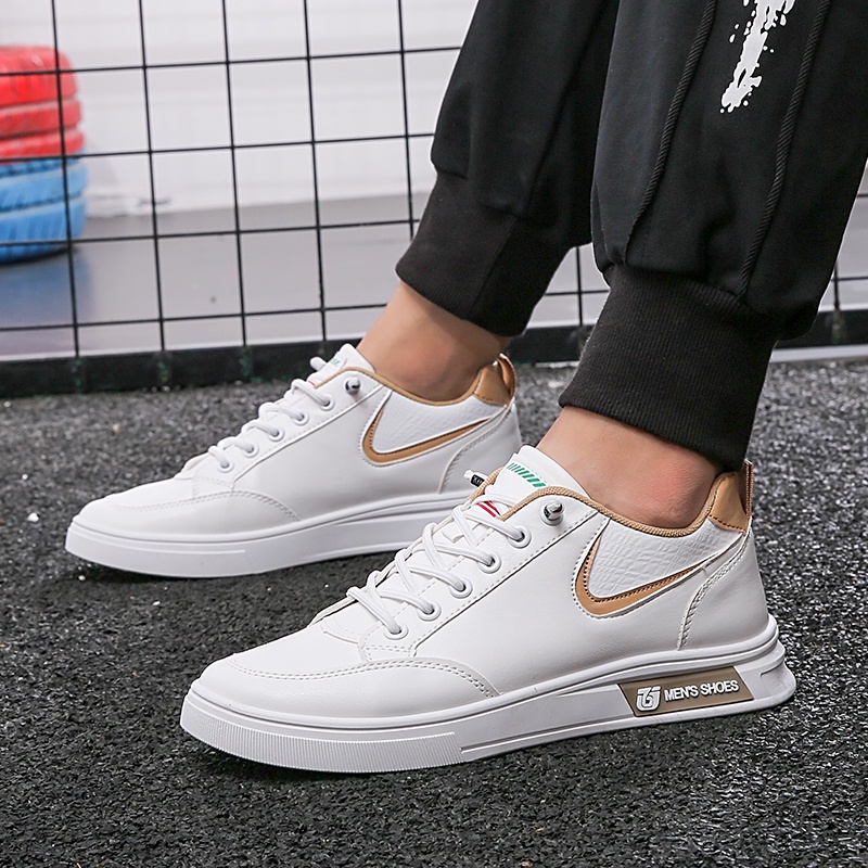 Toread Sepatu Sneakers Putih Pria Fashion Casual Outdoor Kuliah Kerja KSC113