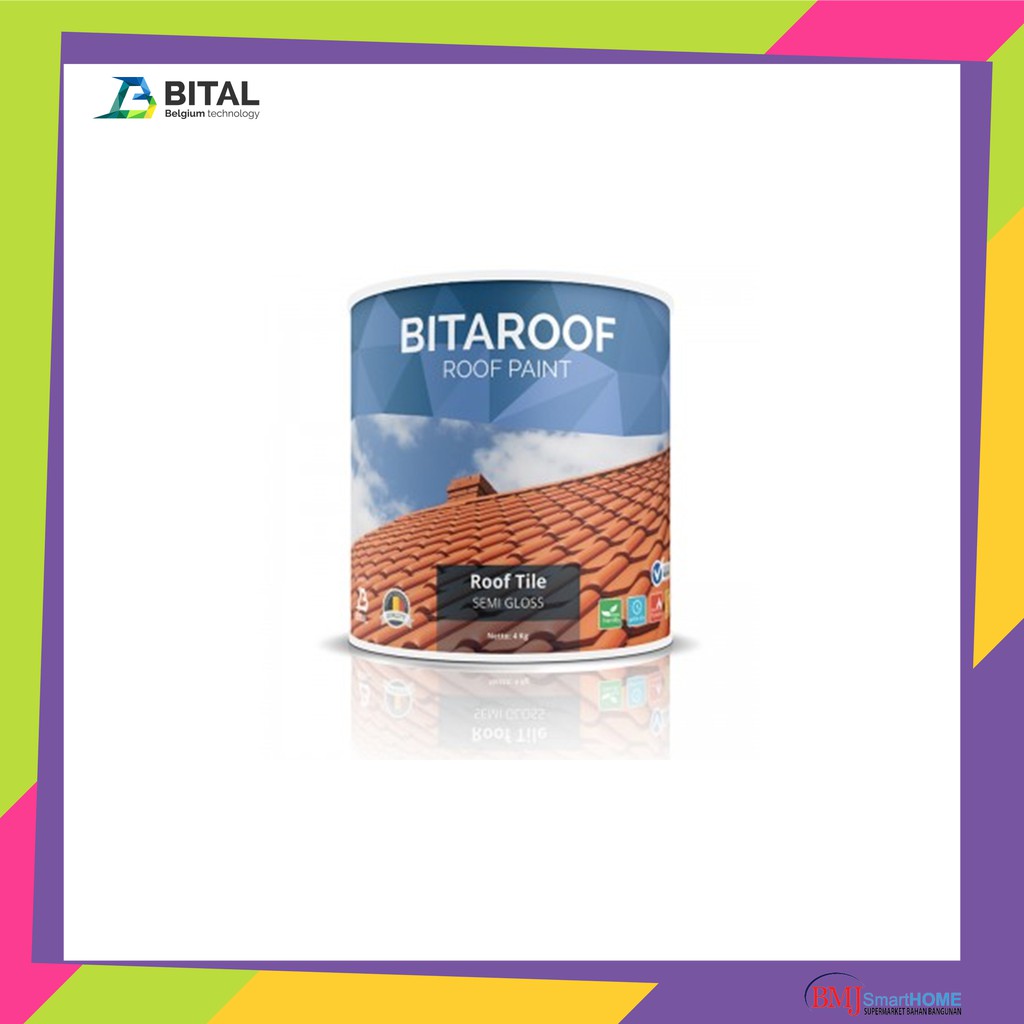 

CAT GENTENG BITAL BITAROOF ACRYLIC POLYMER