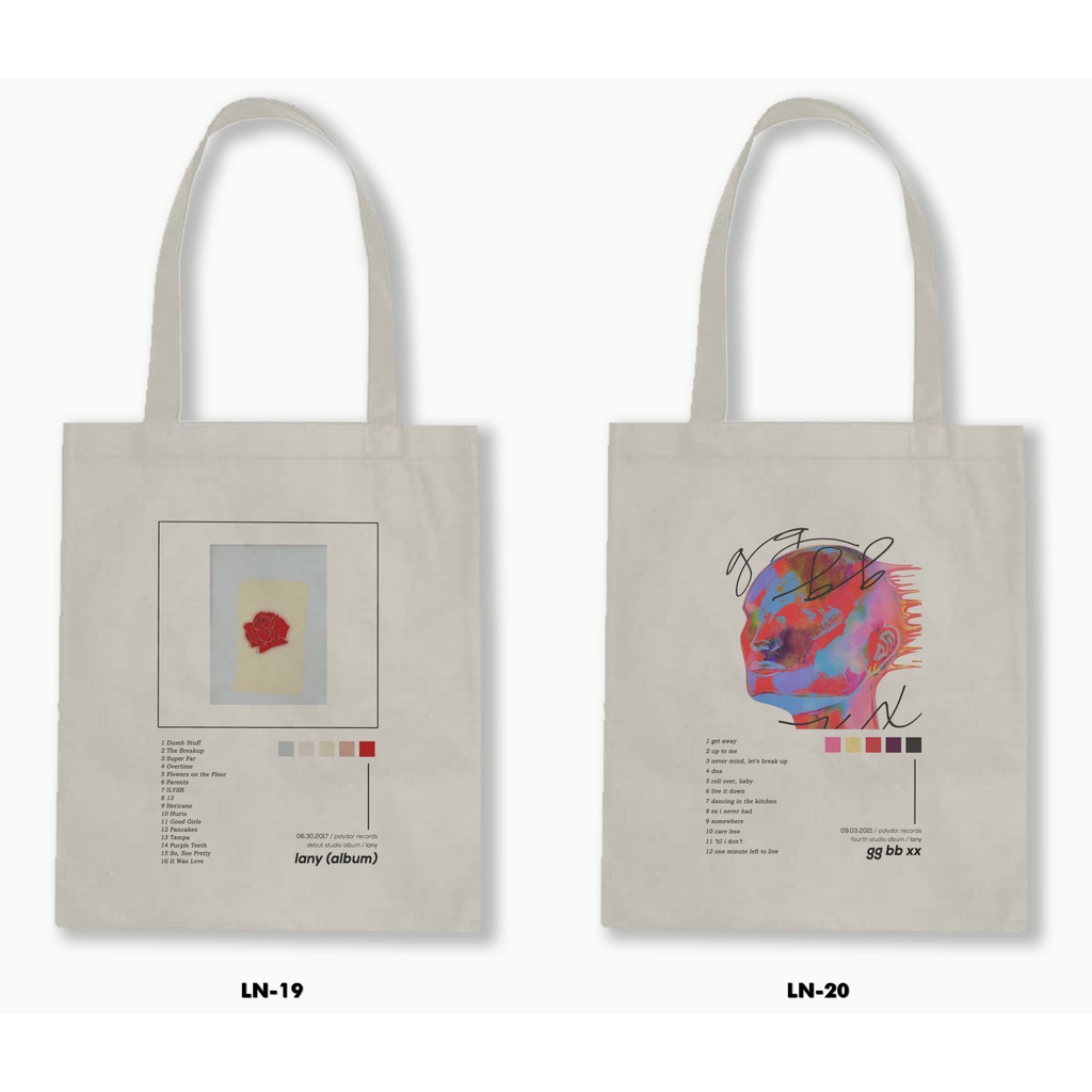 TOTE BAG BLACU - LANY 1