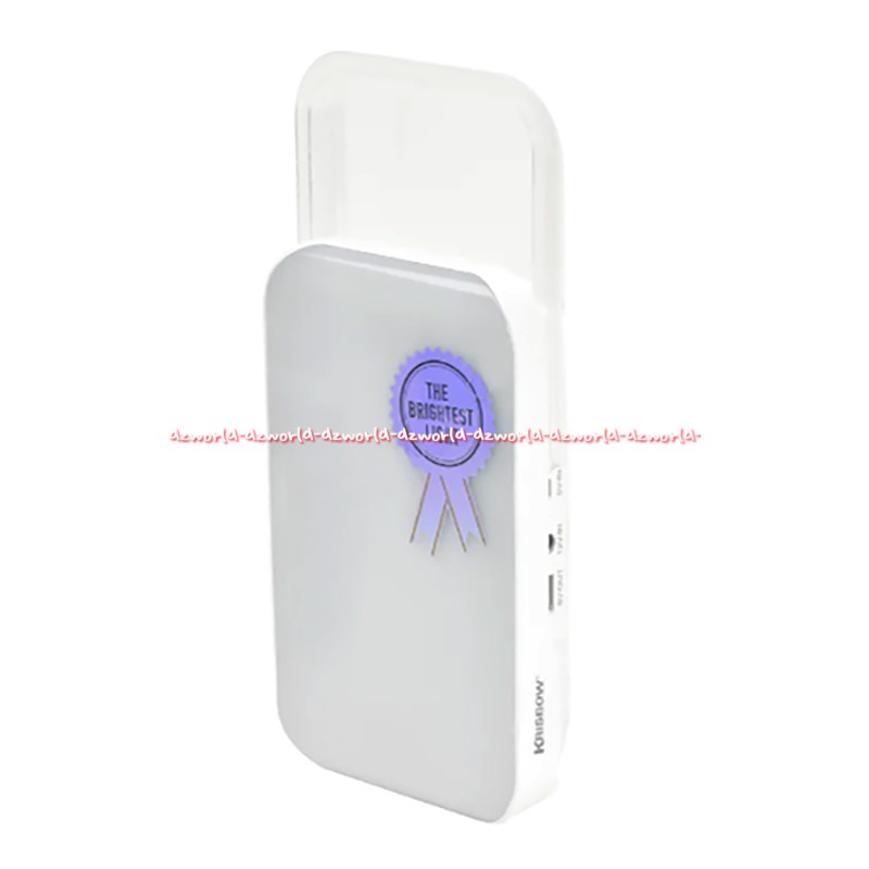 Krisbow Lampu Darurat Tahan 10Jam Bisa Charge USB Emergency Lamp 18 watt Model Minimalis Simpel Kris Emergenci Lamps