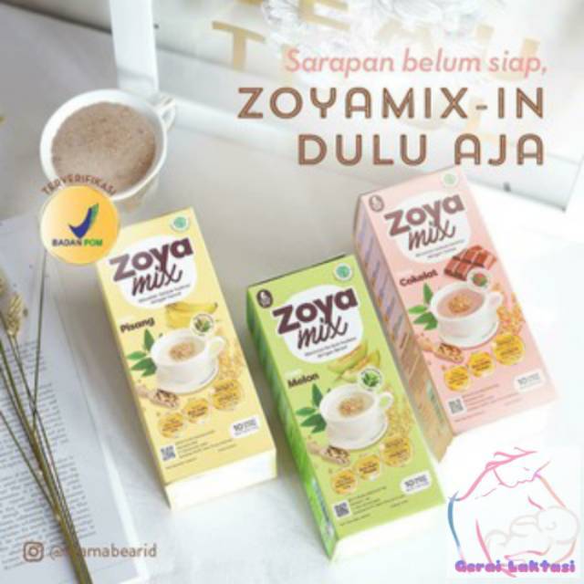 ZOYAMIX SOYAMIX  BOOSTER ASI SOYA MIX PELANCAR ASI