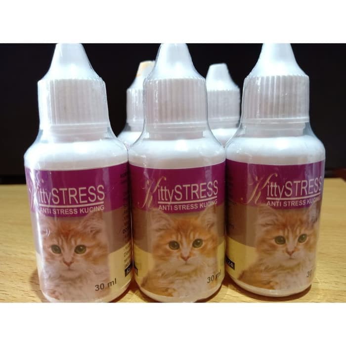 OBAT KUCING KITTY STRES ANTI SETRES