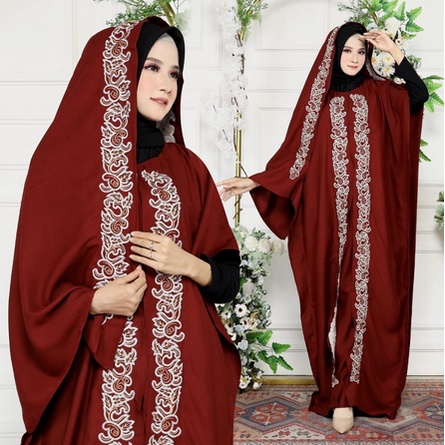 Baju Kaftan Wanita Hari Raya Terbaru 2022 Kaftan Hidayah Gamis Model Kekinian